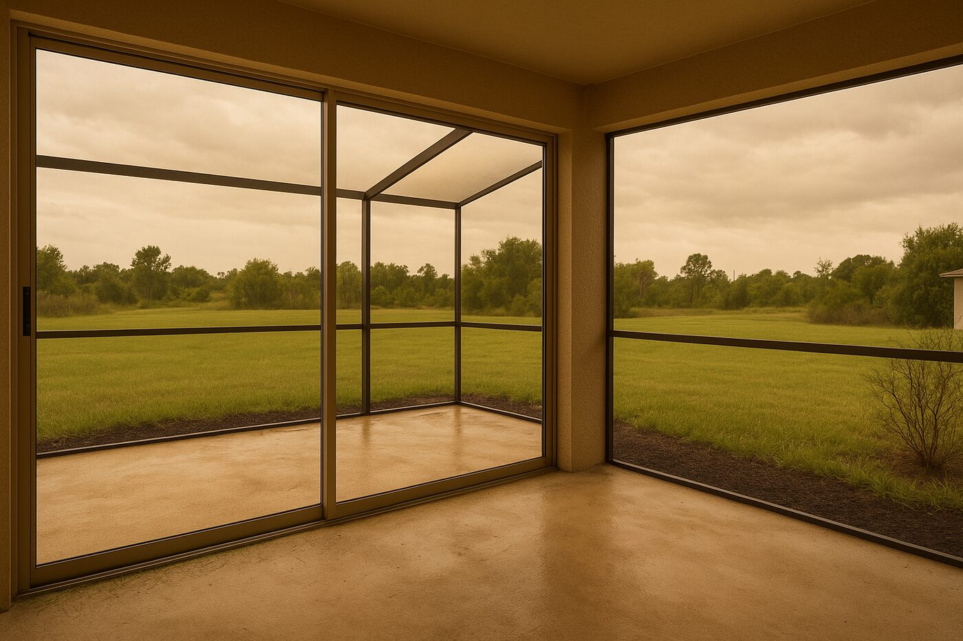 Lehigh Acres Sliding Door Track Repair: Rainy Season