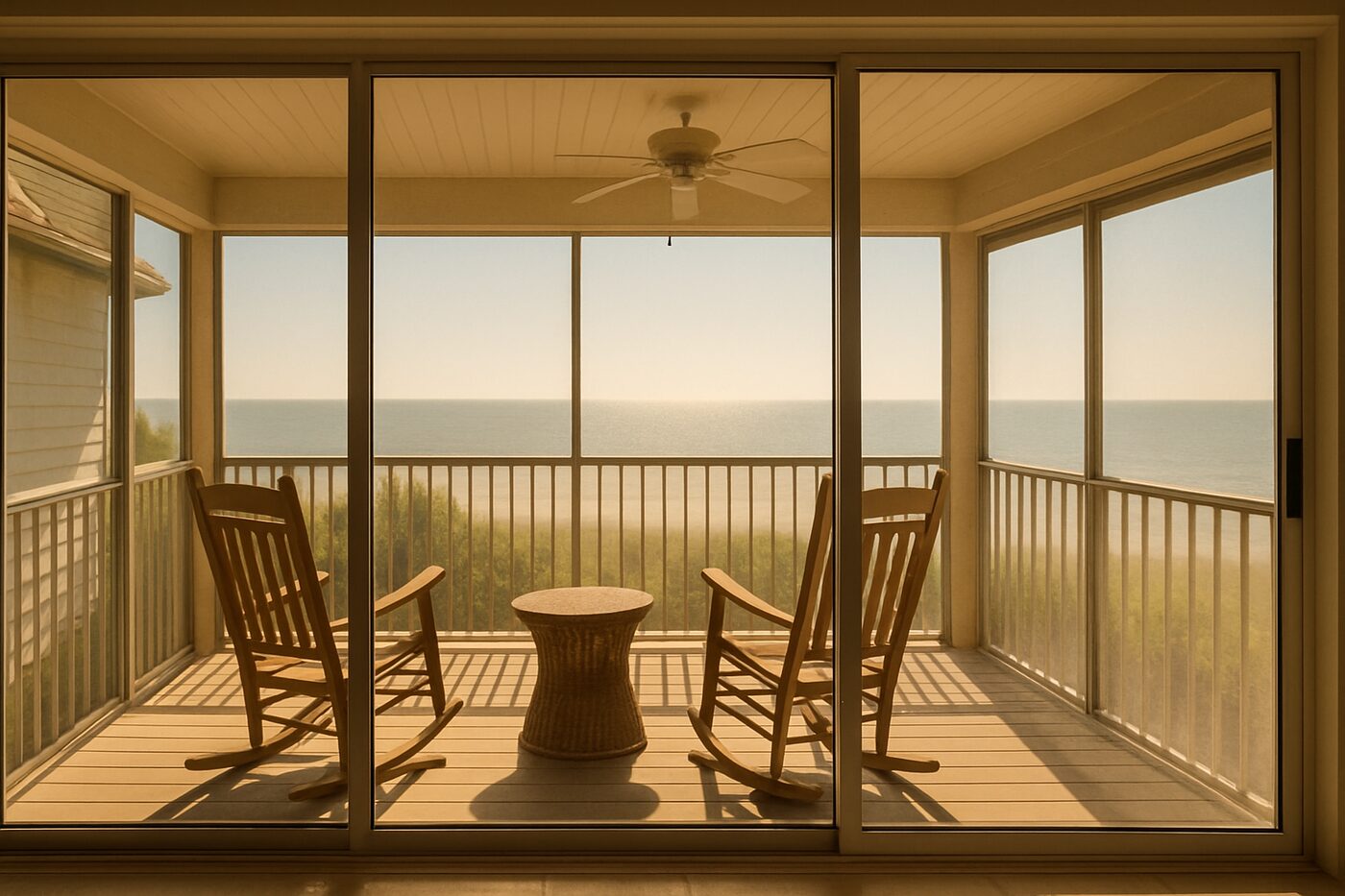 Sanibel King Tides: Sliding Glass Door Lock Repair