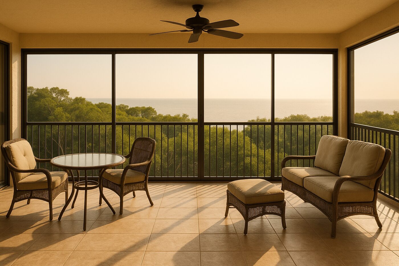 Sanibel Sliding Door Track Repair: Salt Damage Fix
