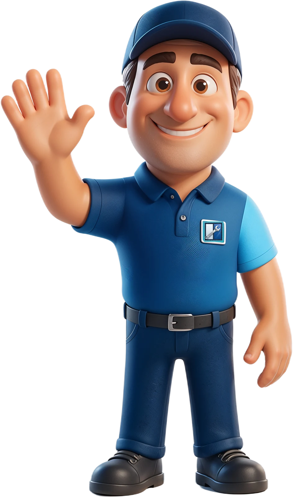 The Master, waving